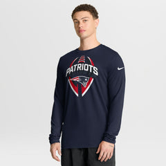 Primetime Legend Icon Performance Long Sleeve T-Shirt - New England Patriots