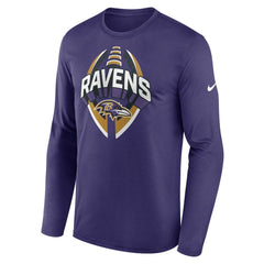 Primetime Legend Icon Performance Long Sleeve T-Shirt - Baltimore Ravens