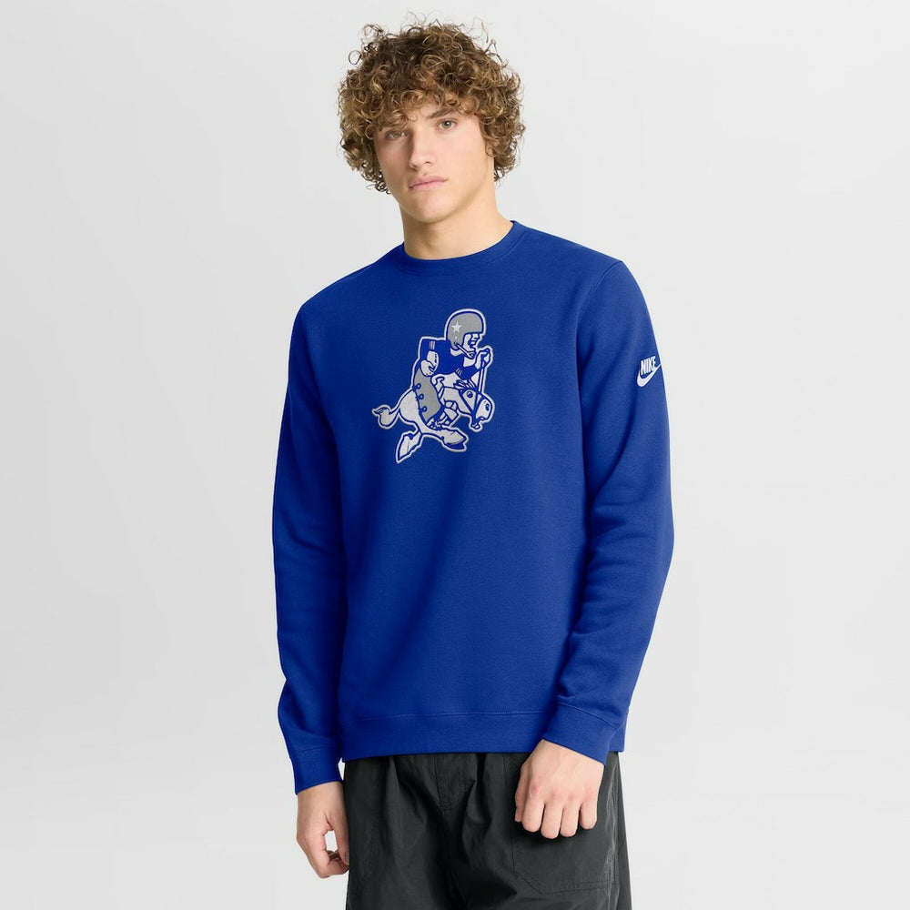 Swing Pass Rewind Club Pullover Sweatshirt - Dallas Cowboys