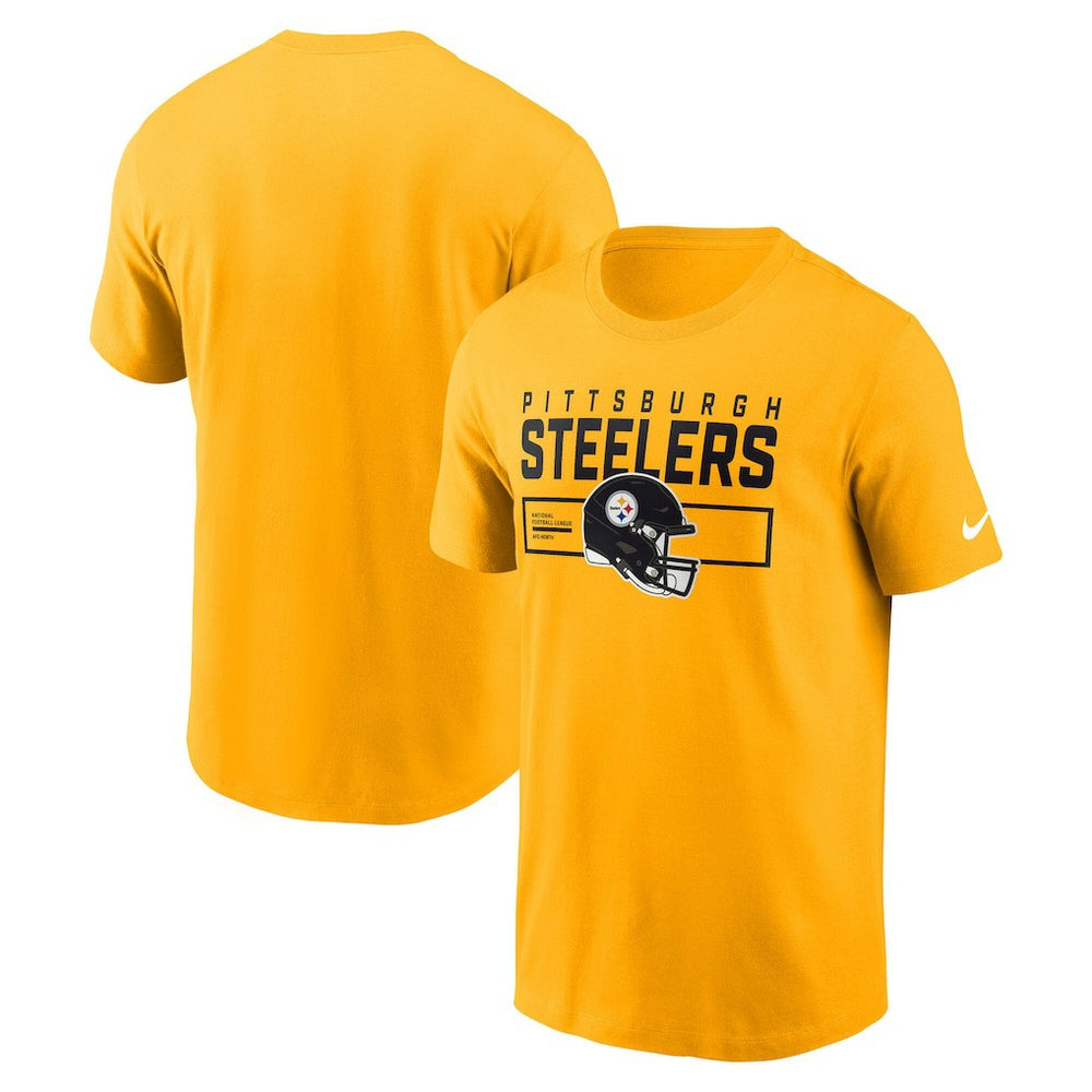Primetime Helmet Essential T-Shirt - Pittsburgh Steelers