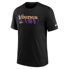 Long Pass Tri-Blend T-Shirt - Minnesota Vikings