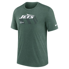 Long Pass Tri-Blend T-Shirt - New York Jets