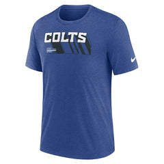 Long Pass Tri-Blend T-Shirt - Indianapolis Colts