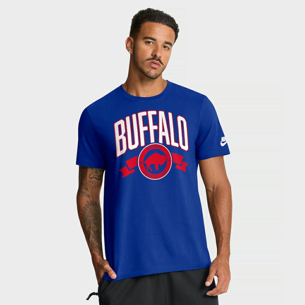 Rewind Front and Back Hit Essential T-Shirt - Buffalo Bills