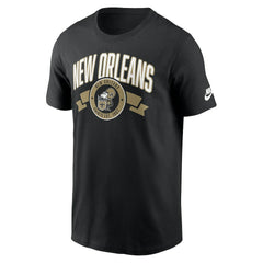 Rewind Front and Back Hit Essential T-Shirt - New Orleans Saints