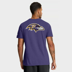 Rewind Front and Back Hit Essential T-Shirt - Baltimore Ravens