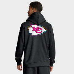 Tall 2025 NFL Crucial Catch Sideline Standard Issue Dri-FIT Hoodie - Kansas City Chiefs