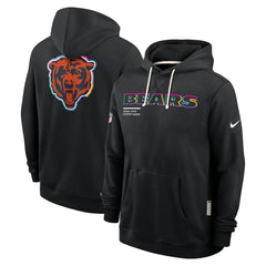 Tall 2025 NFL Crucial Catch Sideline Standard Issue Dri-FIT Hoodie - Chicago Bears