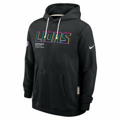 Tall 2025 NFL Crucial Catch Sideline Standard Issue Dri-FIT Hoodie - Detroit Lions