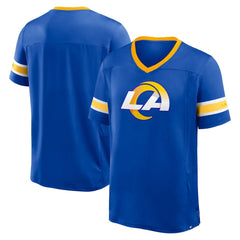 Hometown Premium Hashmark V-Neck T-Shirt - Los Angeles Rams