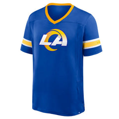 Hometown Premium Hashmark V-Neck T-Shirt - Los Angeles Rams
