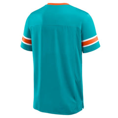 Hometown Premium Hashmark V-Neck T-Shirt - Miami Dolphins
