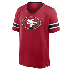 Hometown Premium Hashmark V-Neck T-Shirt - San Francisco 49ers