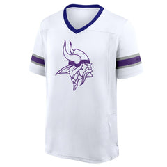 Redzone Hashmark V-Neck T-Shirt - Minnesota Vikings