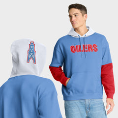Helmet Retro Pullover Hoodie - Tennessee Titans