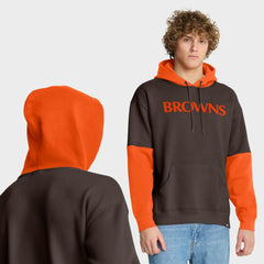 Helmet Retro Pullover Hoodie - Cleveland Browns