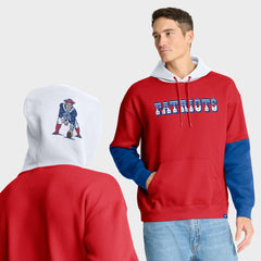 Helmet Retro Pullover Hoodie - New England Patriots
