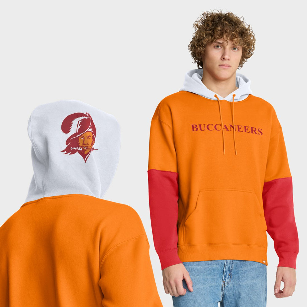 Helmet Retro Pullover Hoodie - Tampa Bay Buccaneers