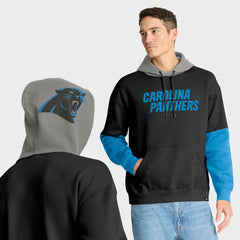 Helmet Pullover Hoodie - Carolina Panthers