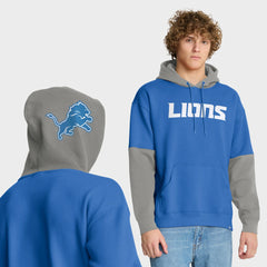 Helmet Pullover Hoodie - Detroit Lions