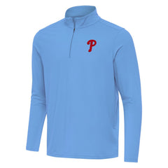 MLB Philadelphia Phillies Antigua Intent Quarter-Zip Top