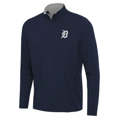 MLB Detroit Tigers Antigua Content Quarter-Zip Top