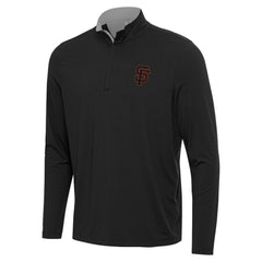 MLB San Francisco Giants Antigua Content Quarter-Zip Top