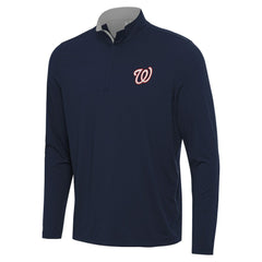 MLB Washington Nationals Antigua Content Quarter-Zip Top