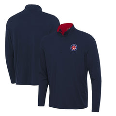 MLB Chicago Cubs Antigua Content Quarter-Zip Top