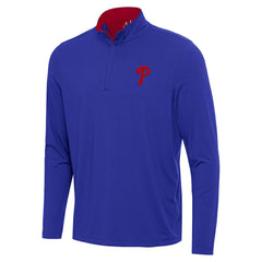 MLB Philadelphia Phillies Antigua Content Quarter-Zip Top