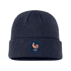 France National Team Unisex Terra Cuffed Knit Hat - Nike Navy