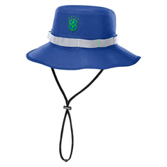 Brazil National Team Unisex Apex Boonie Performance Bucket Hat - Nike Royal