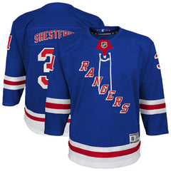 NHL Blue Igor Shesterkin New York Rangers Youth Home Premier Player Jersey