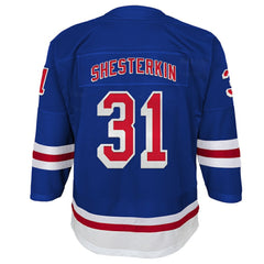 NHL Blue Igor Shesterkin New York Rangers Youth Home Premier Player Jersey