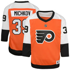 NHL Orange Matvei Michkov Philadelphia Flyers Youth Home Replica Player Jersey
