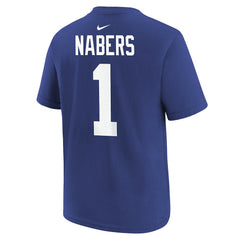 Malik Nabers Player Name & Number T-Shirt - New York Giants