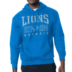 Starter Retro Team Logo Pullover Hoodie - Detroit Lions