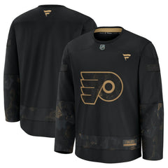 NHL Black Philadelphia Flyers Fanatics 2024 Military Appreciation Practice Jersey