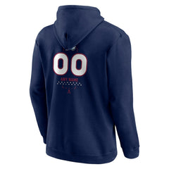 NHL Navy Colorado Avalanche Personalized Name & Number Midfielder Pullover Hoodie