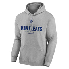 NHL Gray Toronto Maple Leafs Personalized Name & Number Midfielder Pullover Hoodie