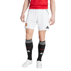 Manchester United 2025/26 Home AEROREADY Replica Shorts - Adidas White