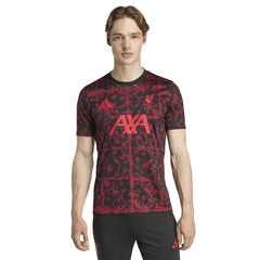Liverpool 2025/26 AEROREADY Pre-Match Top - Adidas Black