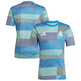Real Madrid 2025/26 AEROREADY Pre-Match Top - Adidas Blue