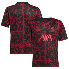 Liverpool Youth 2025/26 Pre-Match AEROREADY Top - Adidas Black