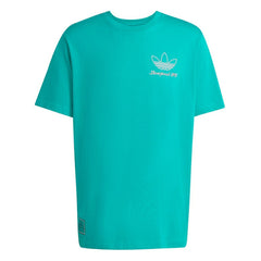 Liverpool Terrace Icons Collection Graphic T-Shirt - Adidas Green