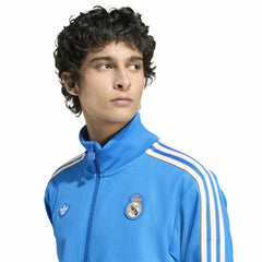 Real Madrid Terrace Icons Full-Zip Track Jacket - Adidas Blue