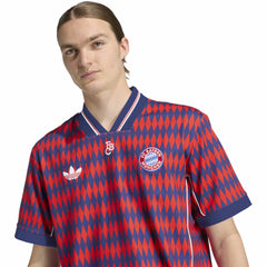Bayern Munich Unisex Lifestyler Fashion Jersey - Adidas Red