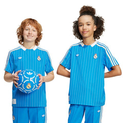 Real Madrid Youth Terrace Icons Jersey - Adidas Blue