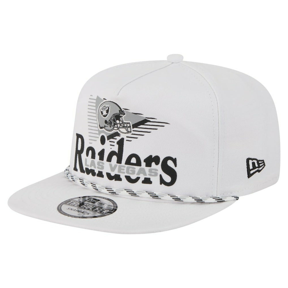 Collide Golfer Snapback Hat - Las Vegas Raiders