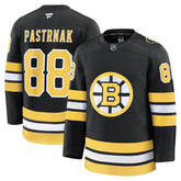 NHL Black David Pastrnak Boston Bruins Fanatics Home Premium Player Jersey